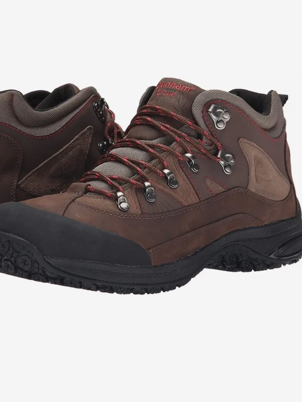 Dunham brown cloud waterproof boots hiking outdoors work black size 9.5 men’s